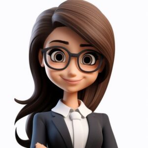 Portrait glasses adult women. AI generated Image by rawpixel.